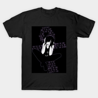 Headphones amuses Death T-Shirt